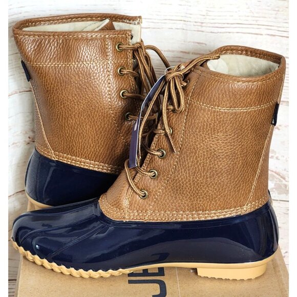 JBU by Jambu Maplewood Waterproof Navy/Tan Women’s Boots – Fall 2022, Size 9M - Picture 6 of 11